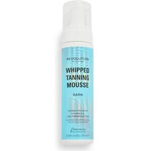 Revolution Beauty Whipped Tanning Mousse, Quick Dry Dark 200ml NEW